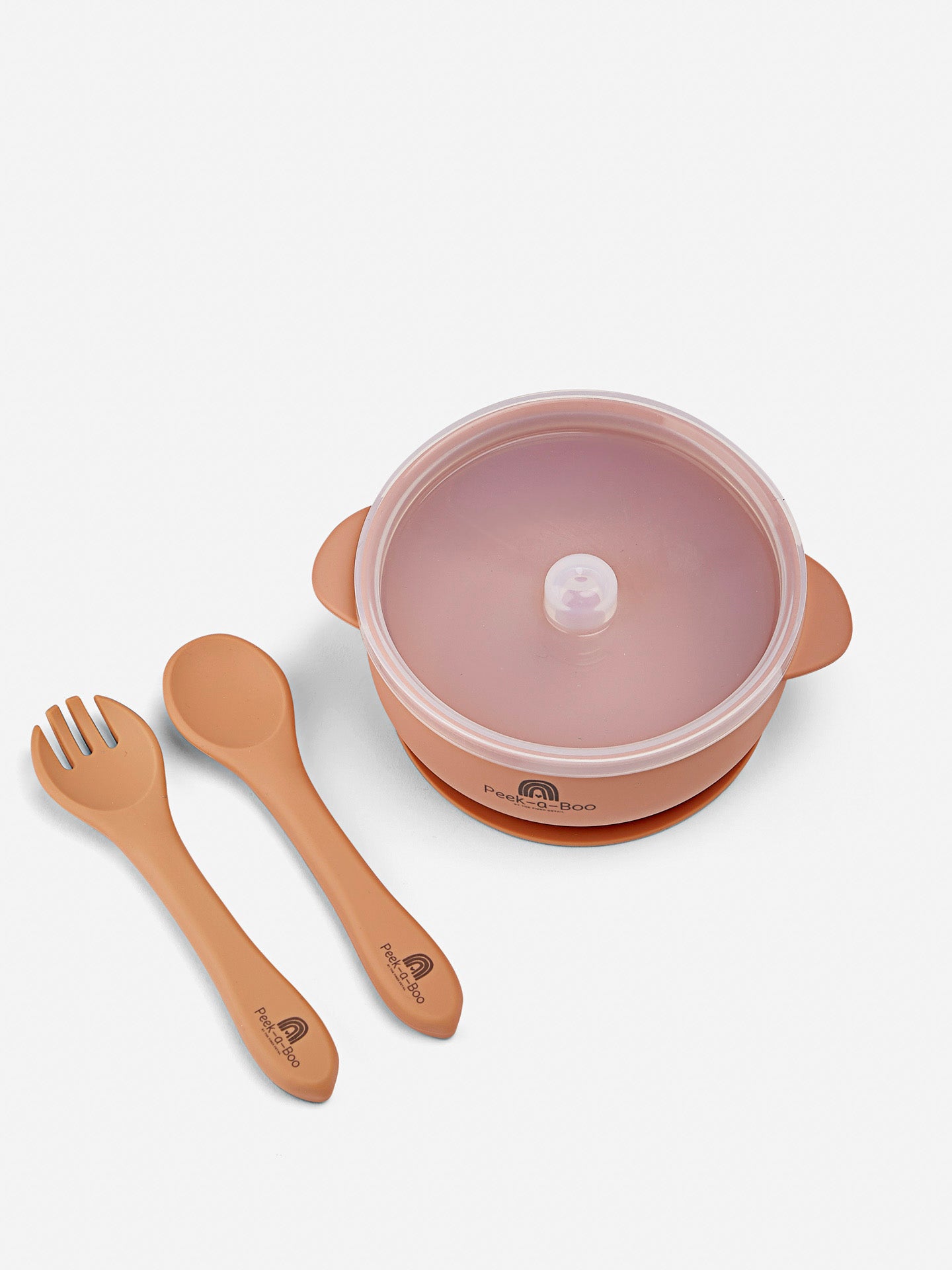 Travel Lid Bowl + Cutlery | Papaya