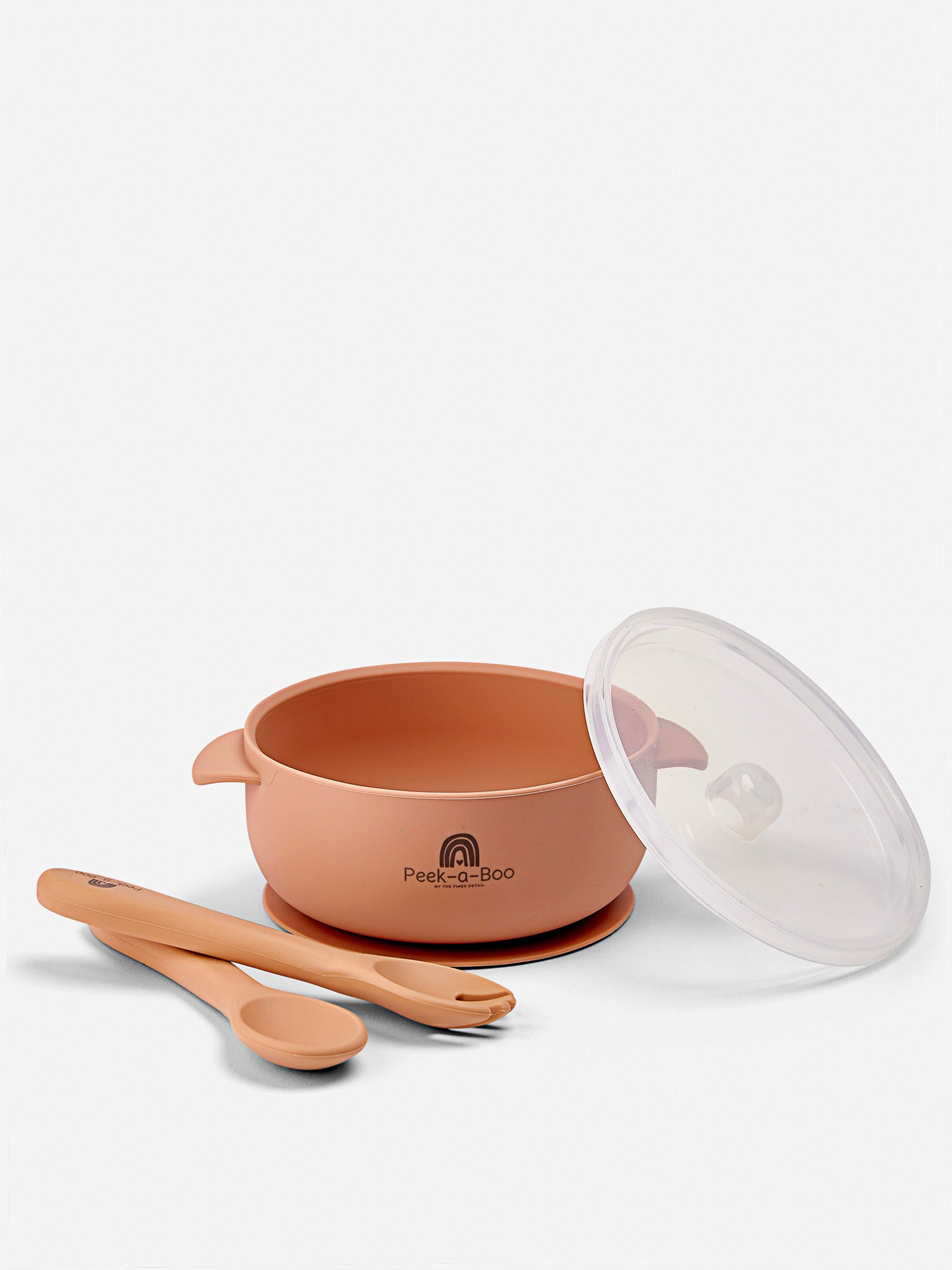 Travel Lid Bowl + Cutlery | Papaya