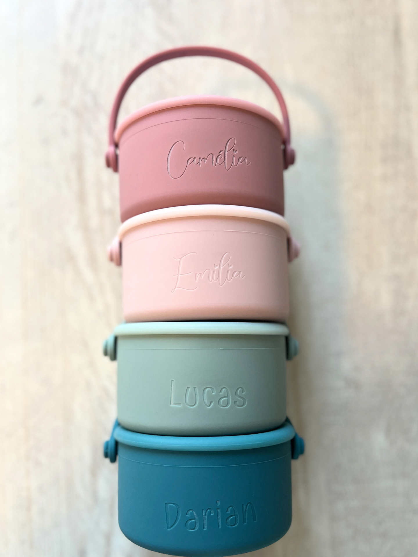 Bear Snack Pot | Dusty Pink