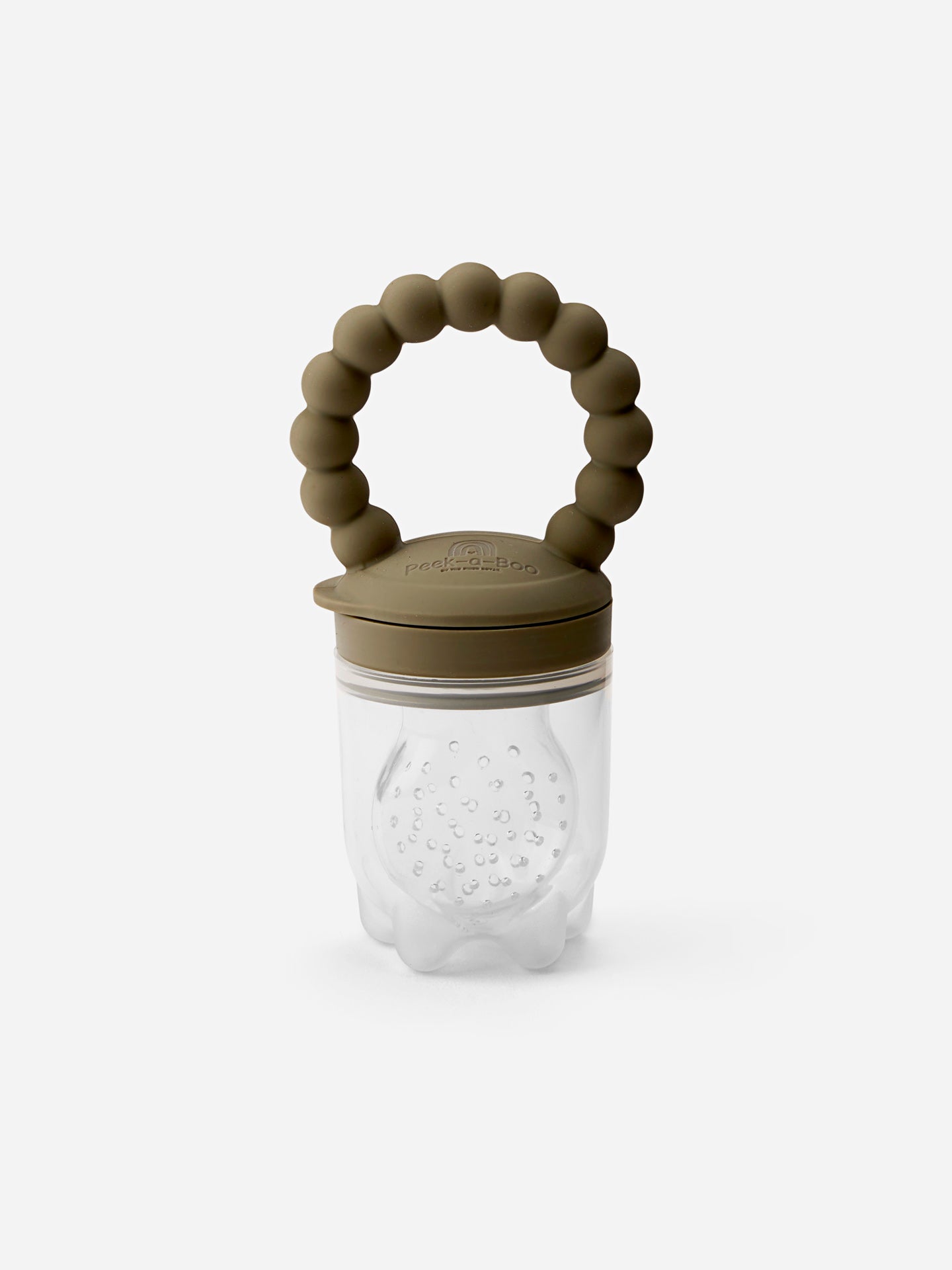 Silicone Baby Fruit Feeder | Sage Green