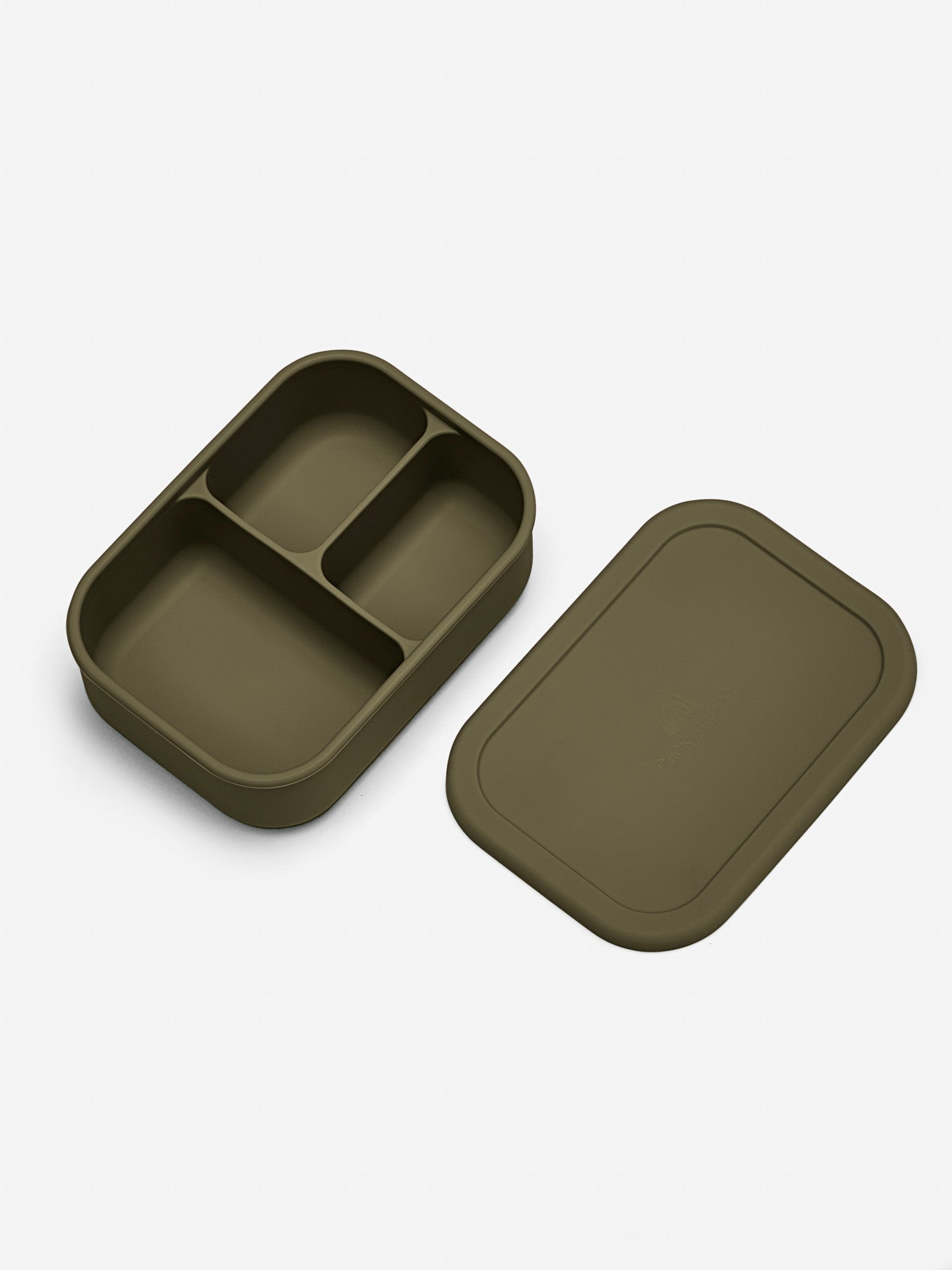 Silicone Bento Lunch Box | Olive