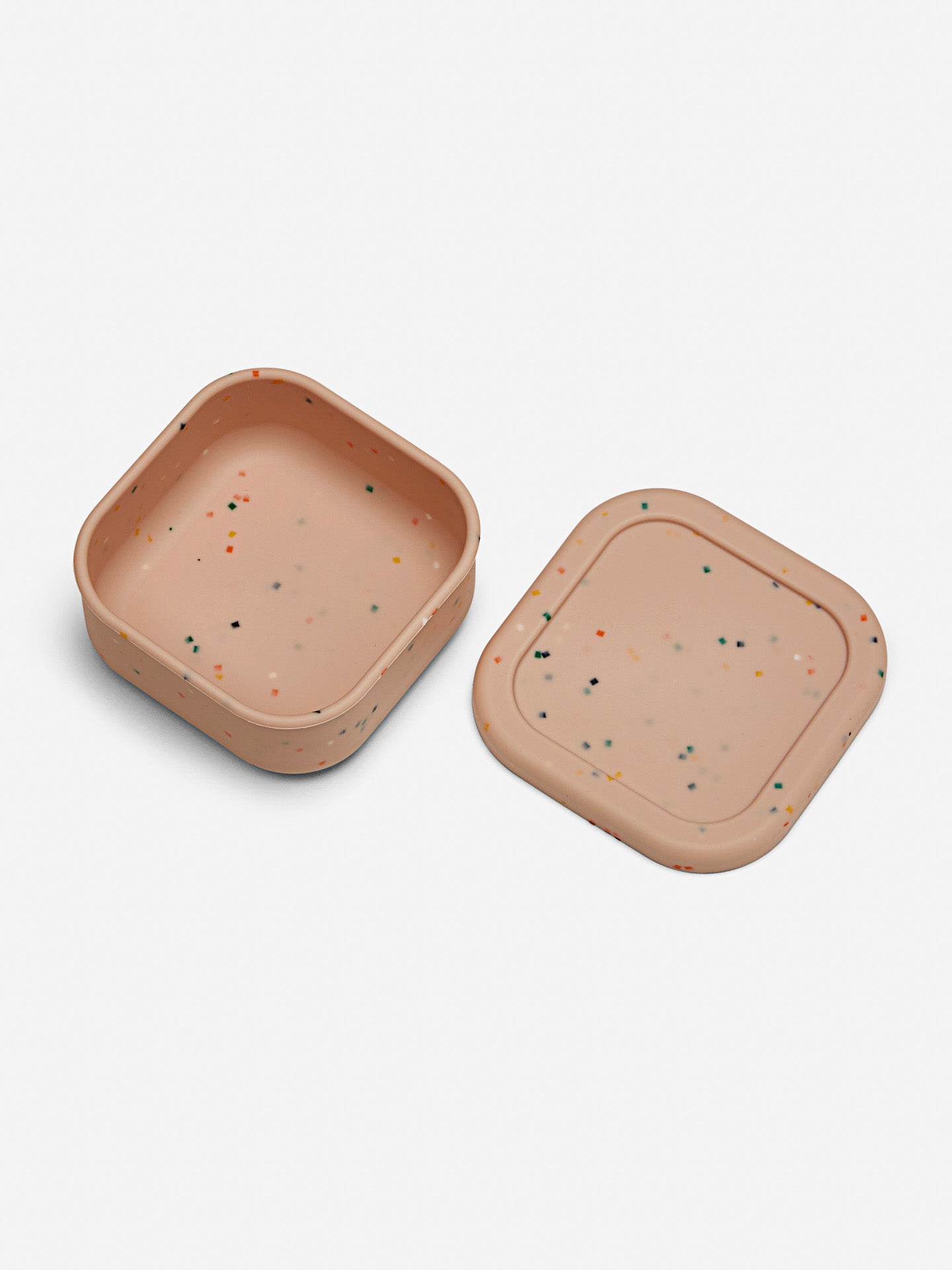 Silicone Sandwich Box | Peach Confetti