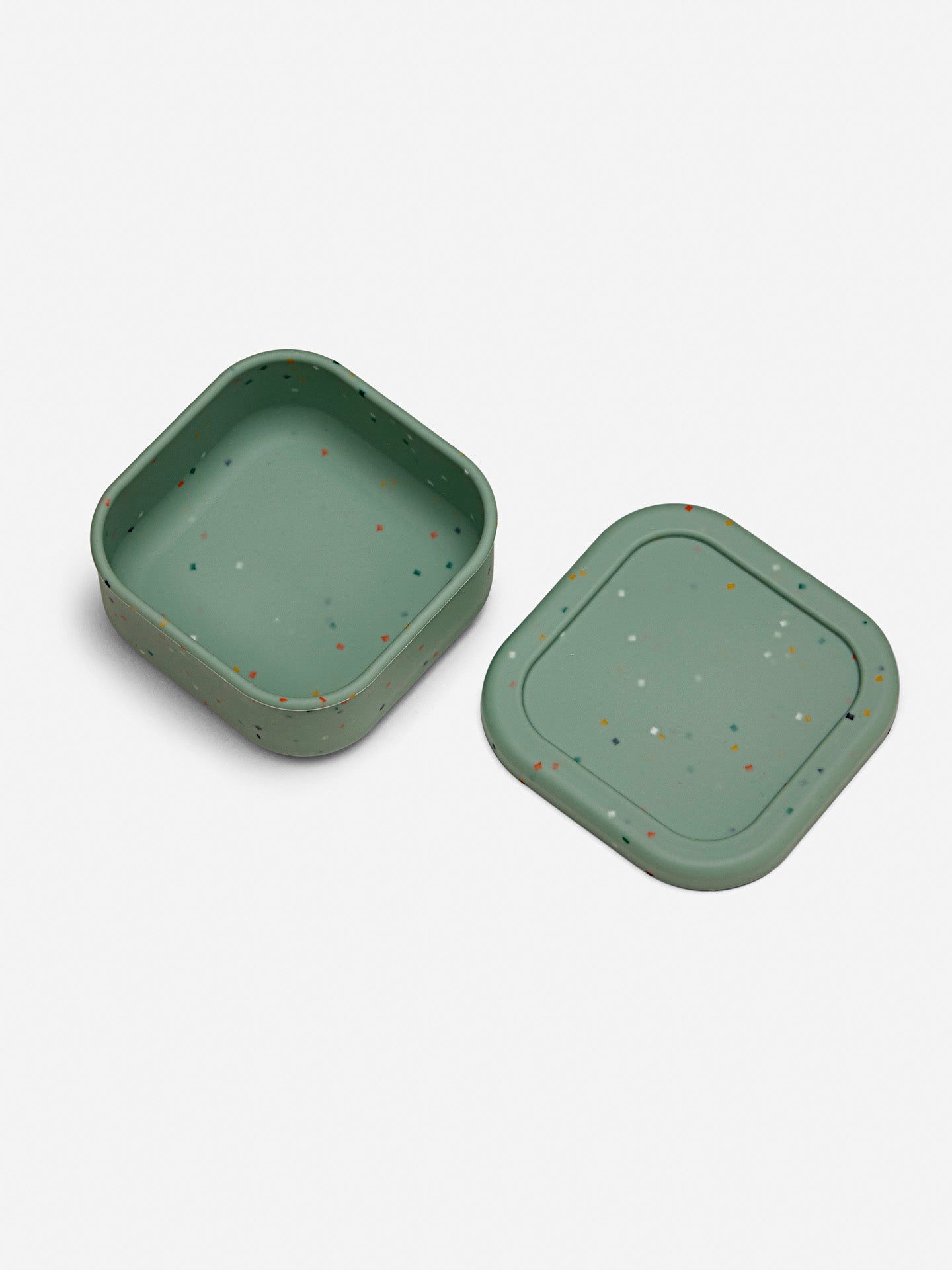 Silicone Sandwich Box | Mint Confetti