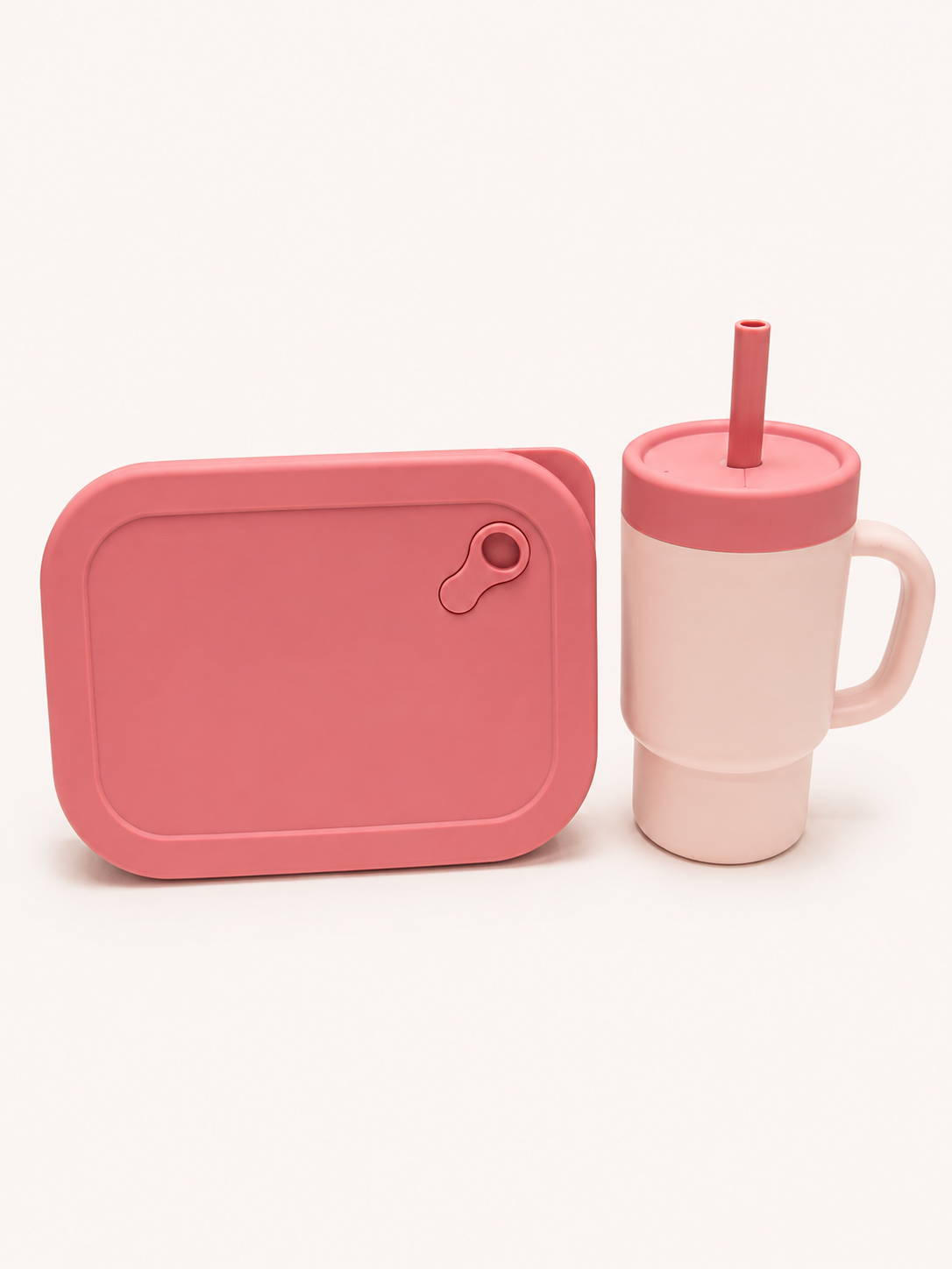 Stainless Steel Bento Lunch Box | Rose Pink