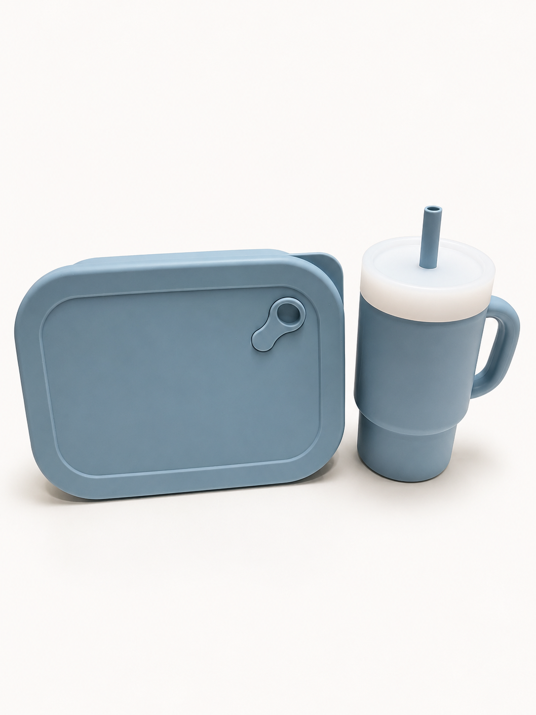 Stainless Steel Bento Lunch Box | Dusty Blue