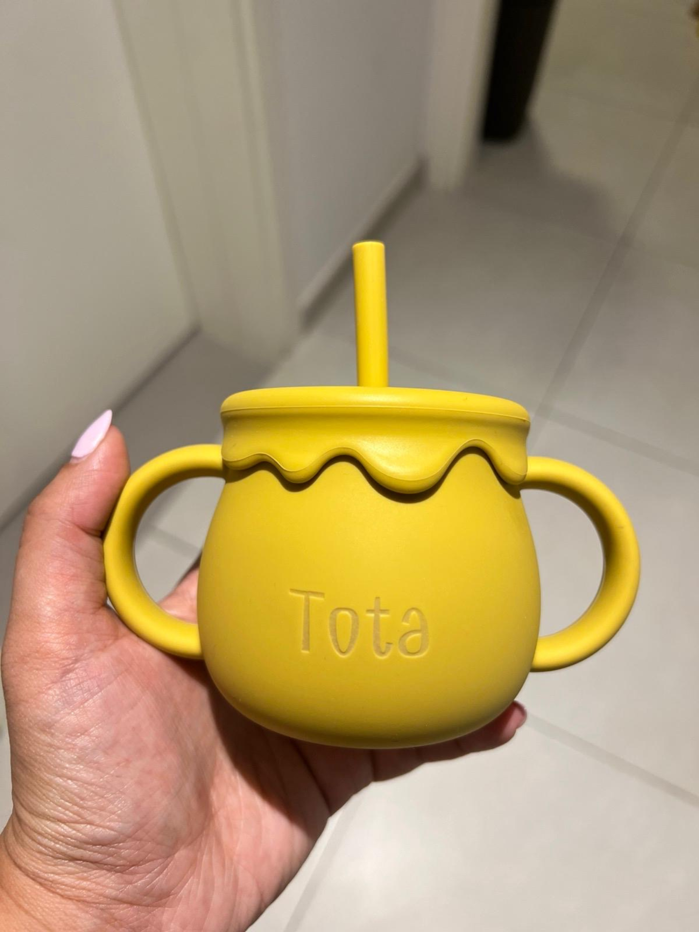 Personalised Premium Silicone Feeding Set | Honey
