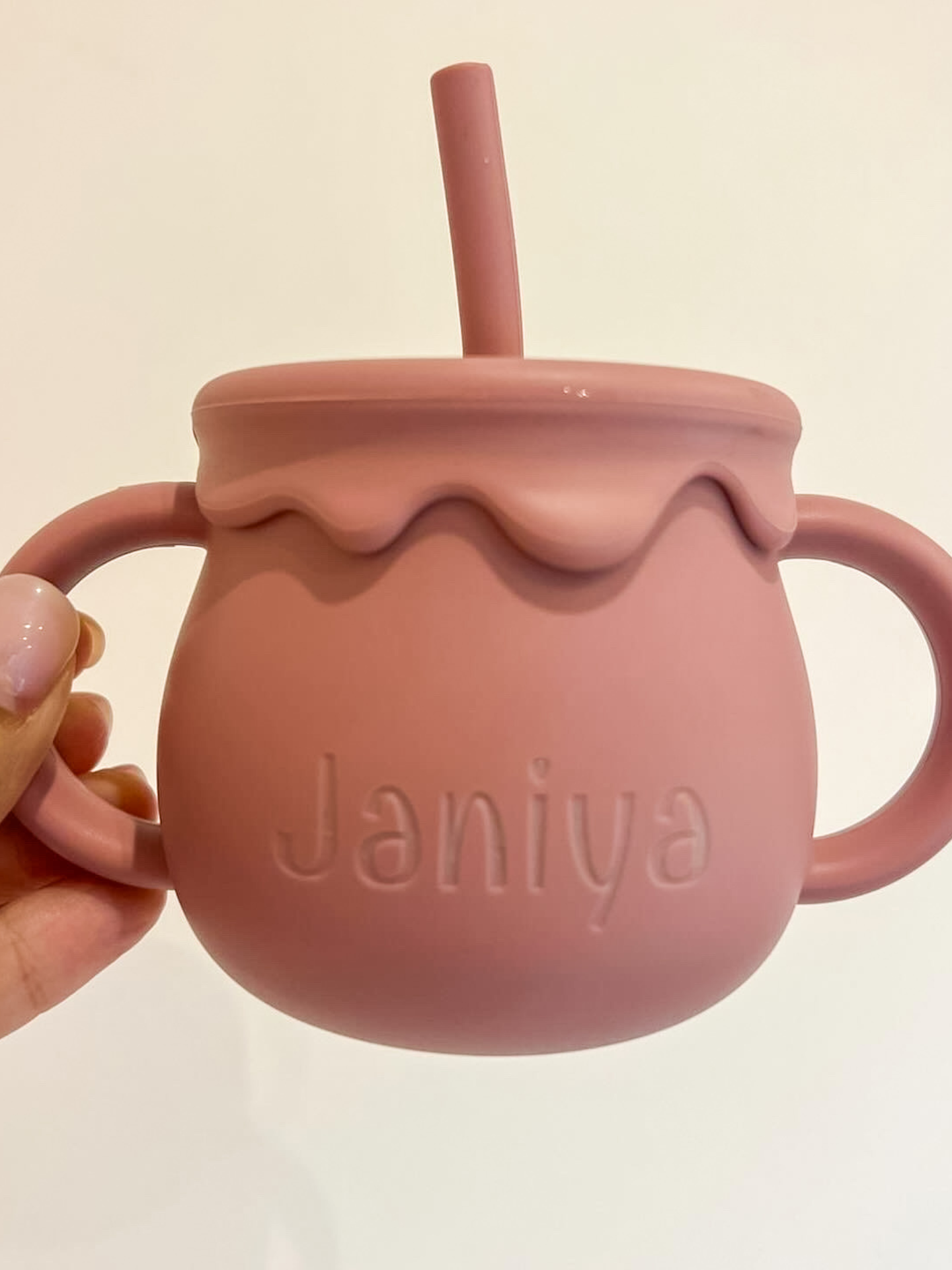 Personalised Premium Silicone Feeding Set | Rose
